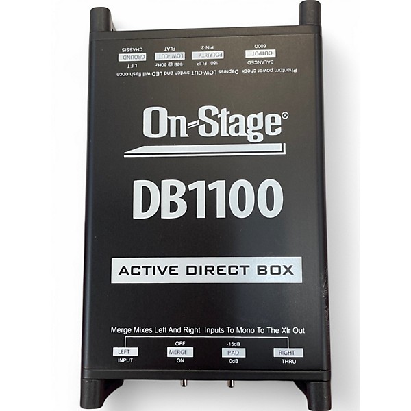 Used On-Stage DB1100 Direct Box