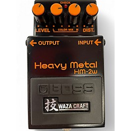 Used BOSS HM2W Heavy Metal Waza Craft Effect Pedal