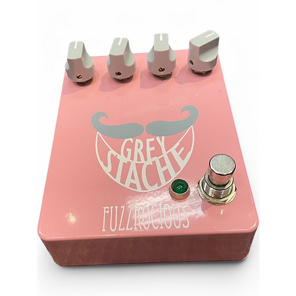 Used Fuzzrocious Grey Stache Effect Pedal
