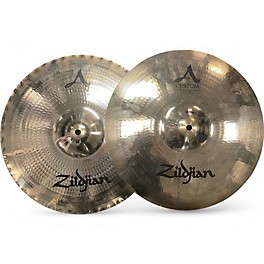 Used Zildjian 15in A Mastersound Hi Hat Pair Cymbal