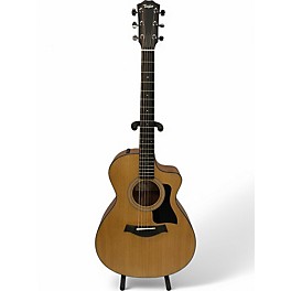 Used Taylor 112ce Natural Acoustic Electric Guitar