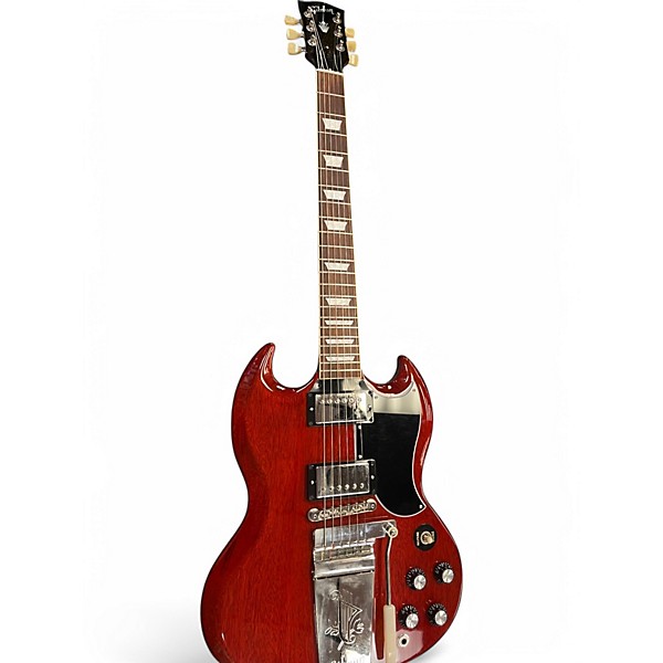 Used Gibson 1961 SG REISSUE MAESTRO CHERRY Solid Body Electric Guitar,Specials : American Fashion Style Bags On Sale Used Gibson 1961 SG REISSUE MAESTRO CHERRY Solid Body Electric Guitar,Specials : American Fashion Style Bags On Sale