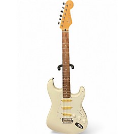 Used Squier Wayne's World Antique White Solid Body Electric Guitar