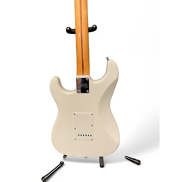 Used Squier Wayne's World Antique White Solid Body Electric Guitar