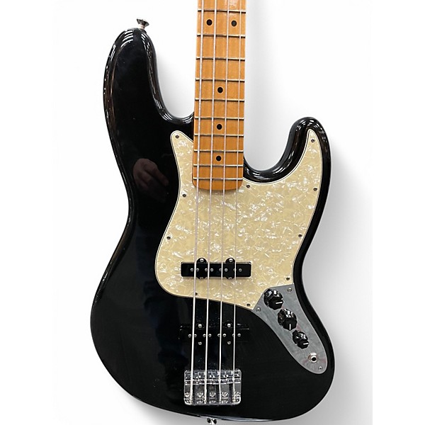 Used 2024 Fender PLAYER II JAZZ BASS Black Electric Bass Guitar