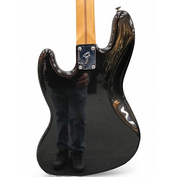 Used 2024 Fender PLAYER II JAZZ BASS Black Electric Bass Guitar