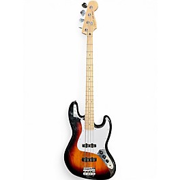 Used Squier Affinity Jazz Bass Tobacco Sunburst Electric Bass Guitar