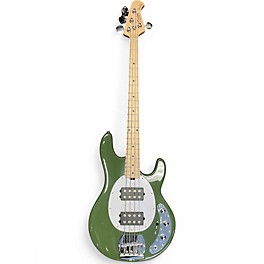Used Sterling by Music Man Ray4HH Olive Electric Bass Guitar