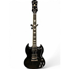 Used 2017 Epiphone SG G400 Black Solid Body Electric Guitar