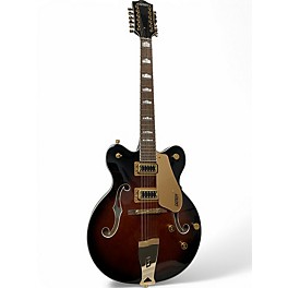 Used 2022 Gretsch Guitars g5422g12 single barrel burst Hollow Body Electric Guitar
