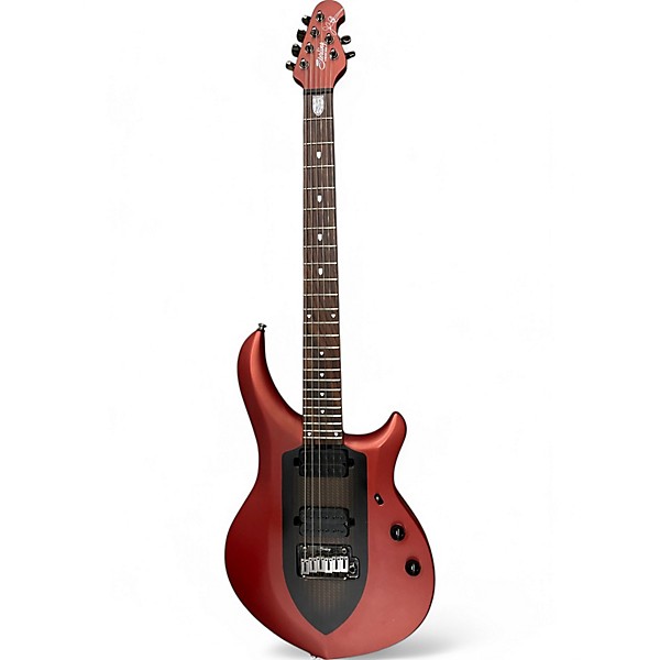 Used Sterling by Music Man john petrucci majesty maj100 iced crimson red Solid Body Electric Guitar