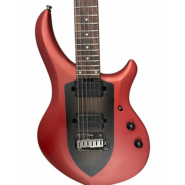 Used Sterling by Music Man john petrucci majesty maj100 iced crimson red Solid Body Electric Guitar