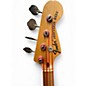 Vintage 1973 Fender Standard Precision Bass Fretless 3 Color Sunburst Electric Bass Guitar