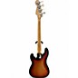 Vintage 1973 Fender Standard Precision Bass Fretless 3 Color Sunburst Electric Bass Guitar