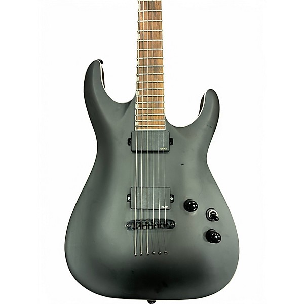 Used ESP LTD MH400B Black Baritone Guitars
