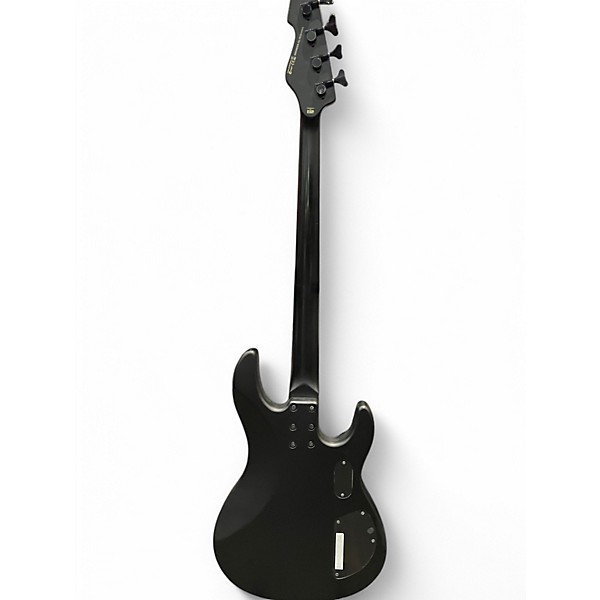 Used ESP LTD AP4 Black Metal LEFT HANDED Satin Black Electric Bass Guitar