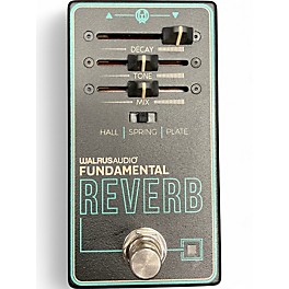 Used Walrus Audio FUNDAMENTAL REVERB Effect Pedal