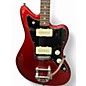 Used 2016 Fender American Special Jazzmaster Limited Edition with  Bigsby Candy Apple Red Solid Body Electric Guitar thumbnail