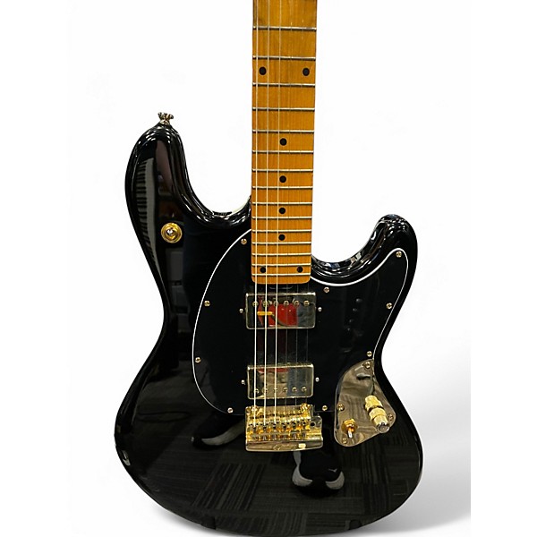 Used Sterling by Music Man JARED DINES ARTIST SERIES STINGRAY BLACK Solid Body Electric Guitar