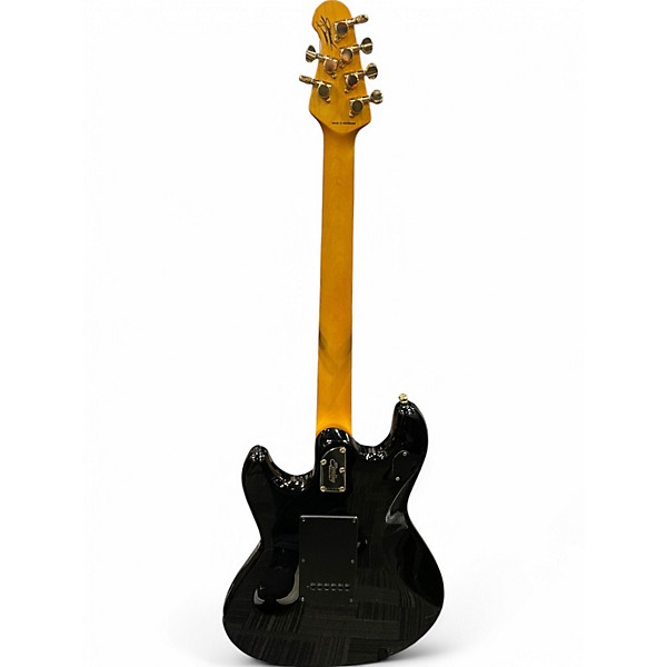 Used Sterling by Music Man JARED DINES ARTIST SERIES STINGRAY BLACK Solid Body Electric Guitar