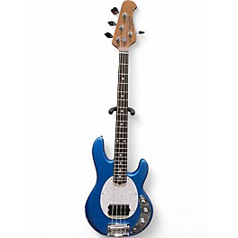 Used Sterling by Music Man Stingray short scale Toluca lake blue Electric Bass Guitar