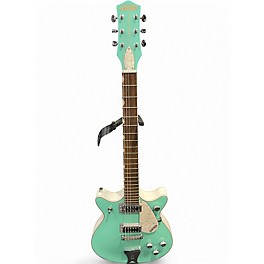 Used Gretsch Guitars G5237 Electromatic Double Jet Surf Green Solid Body Electric Guitar