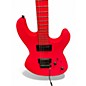Used Dean Custom Zone Fluorescent Pink Solid Body Electric Guitar