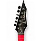 Used Dean Custom Zone Fluorescent Pink Solid Body Electric Guitar