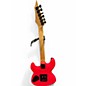 Used Dean Custom Zone Fluorescent Pink Solid Body Electric Guitar