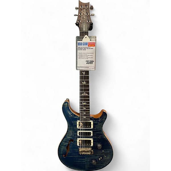 Used 2019 PRS Special 22 Blueberry Burst Hollow Body Electric Guitar,New Products : American Fashion Style Bags On Sale
