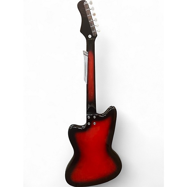 Used Silvertone 1478 Cherry Sunburst Solid Body Electric Guitar