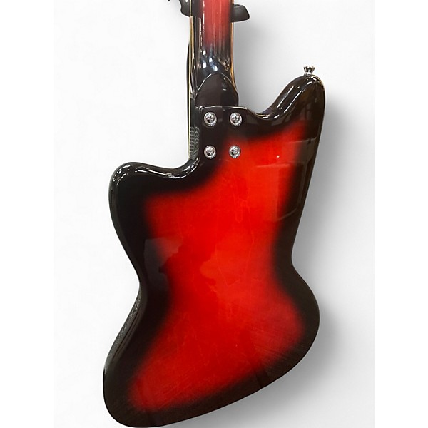 Used Silvertone 1478 Cherry Sunburst Solid Body Electric Guitar