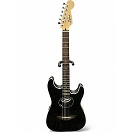 Used Squier stratacoustic Black Acoustic Electric Guitar
