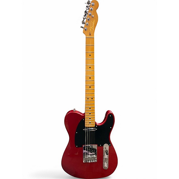Used 2024 Fender American Ultra II Telecaster Sinister Red Solid Body Electric Guitar,Specials : American Fashion Style Bags On Sale