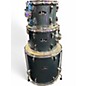 Used 2020s Pearl 5 Piece ROADSHOW AQUA BLUE GLITTER Drum Kit