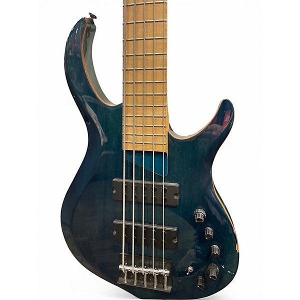 Used Sire Marcus Miller M2 5 String Trans Blue Electric Bass Guitar,Specials : American Fashion Style Bags On Sale