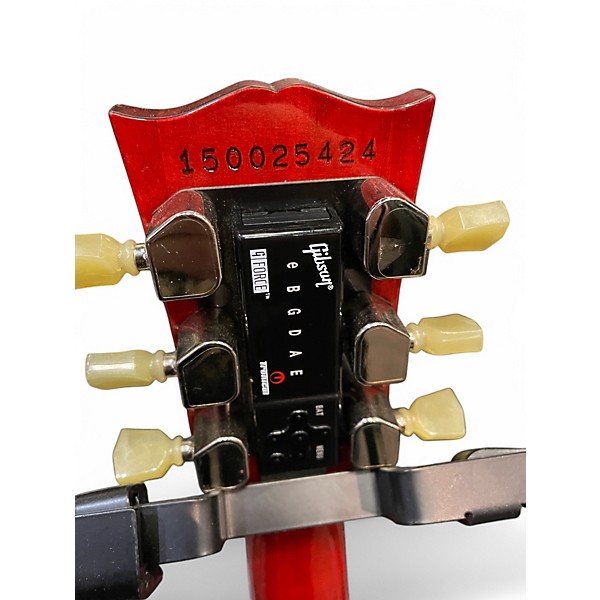 Used Gibson lpm Red Solid Body Electric Guitar