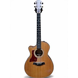 Used Taylor 314CE Left Handed Natural Acoustic Electric Guitar