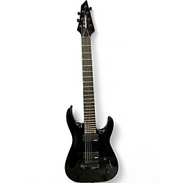 Used Jackson JS22-7 Dinky 7 String Black Solid Body Electric Guitar