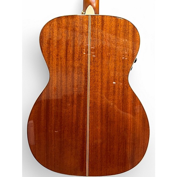Used Kepma OM1-130 Natural Acoustic Electric Guitar