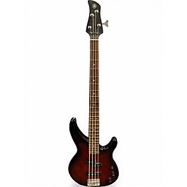 Used Yamaha trbx174 Brown Sunburst Electric Bass Guitar