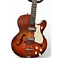 Vintage 1964 Airline F64M Brown Sunburst Hollow Body Electric Guitar