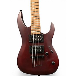 Used Mitchell MM100 Mini Walnut Solid Body Electric Guitar