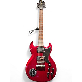 Used Greg Bennett Design by Samick torino Candy Apple Red Solid Body Electric Guitar