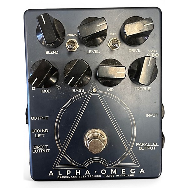 Used Darkglass Alpha Omega Effect Processor
