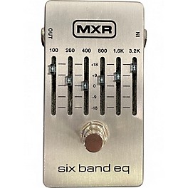 Used MXR M109 6 Band EQ Pedal