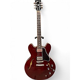 Used Gibson ES335 Figured Cherry Hollow Body Electric Guitar