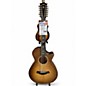 Used Taylor 652CE Builders Edition Wild Honey Burst 12 String Acoustic Electric Guitar thumbnail