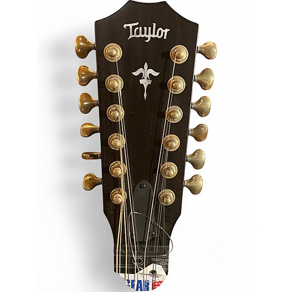 Used Taylor 652CE Builders Edition Wild Honey Burst 12 String Acoustic Electric Guitar