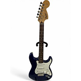 Used Squier Affinity Stratocaster Blue Solid Body Electric Guitar